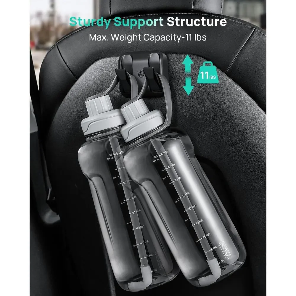 2 Pack Foldable Car Seat Hooks for Tesla Model 3 Y Juniper Highland 2021-2026 - Picture 8 of 8